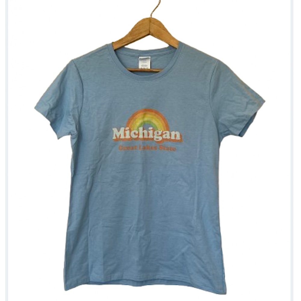 Port & Company | Michigan Rainbow Shirt